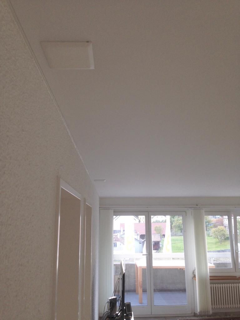 Remplacement de plafond en toile tendue 